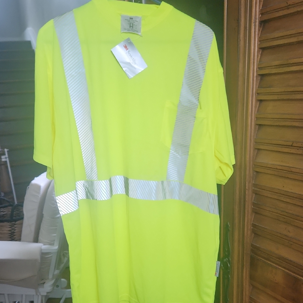 High-Visibility Yellow Safety Tee
